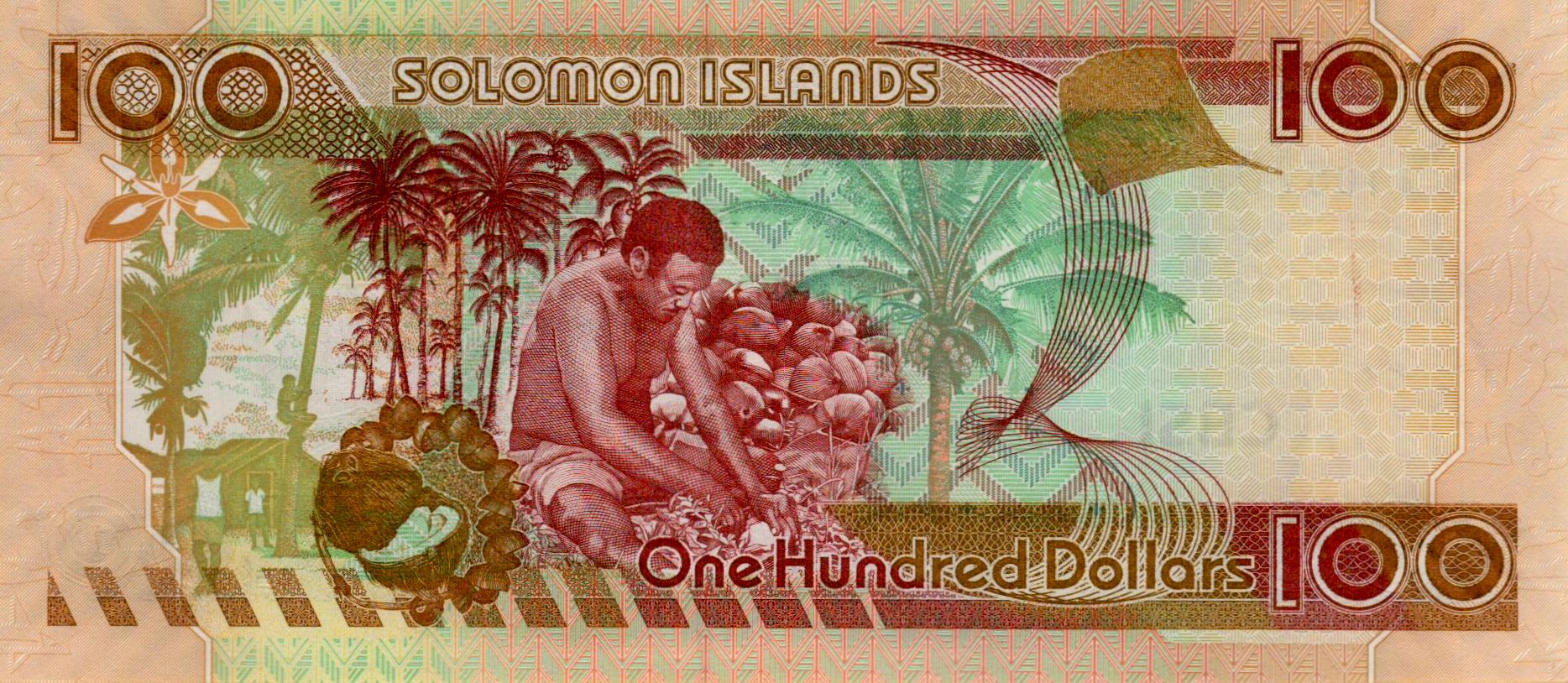 Solomon Islands 100 2004 UNC P-30/3